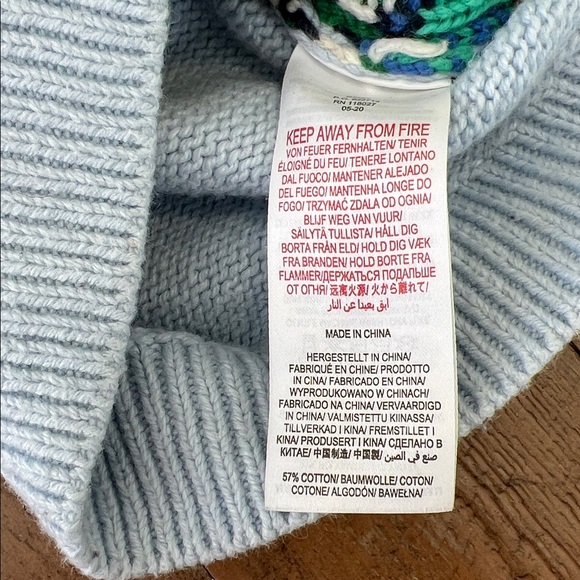 Mini boden fairisle countryside sheep knit cardigan sweater 7-8 years - Picture 5 of 9